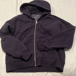 Brandy Melville Zip Up Christy Hoodie